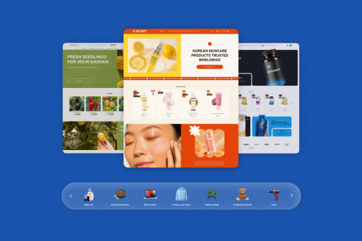 Cartum designs for different business niches 