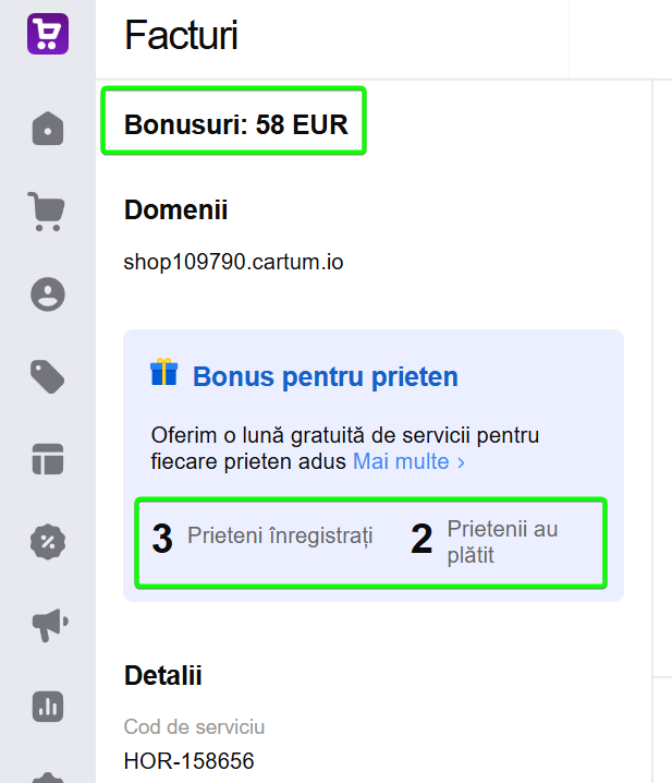 Bonusuri pentru promoția Adu un prieten la Cartum