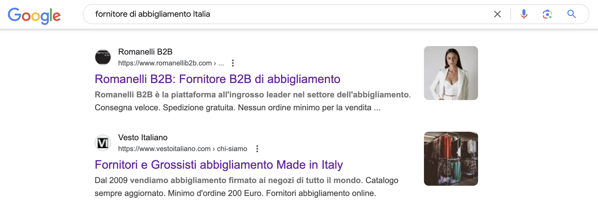 Trovare un fornitore in Italia